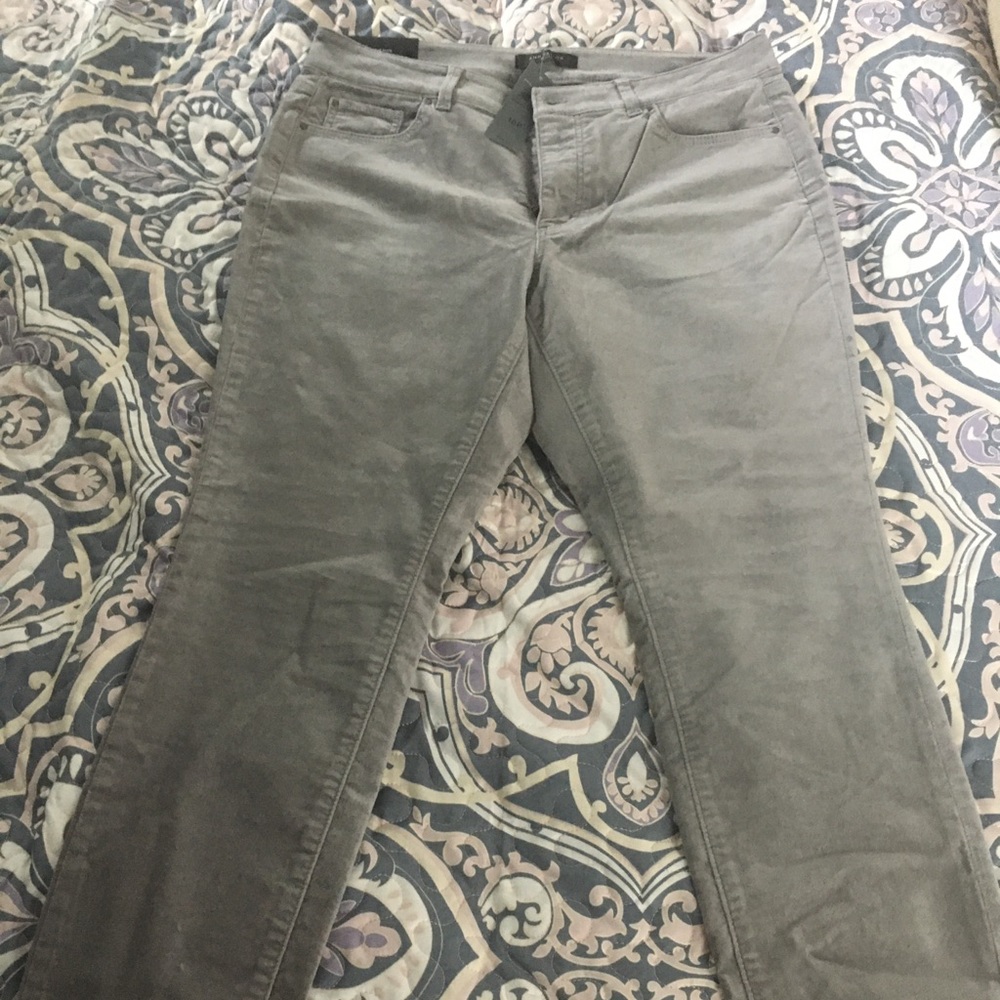 Ann Taylor NWT velvet/denim size 10p curvy fit